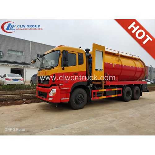 Best Quality DFAC 6X4 15000litres Sewage Vacuum Truck